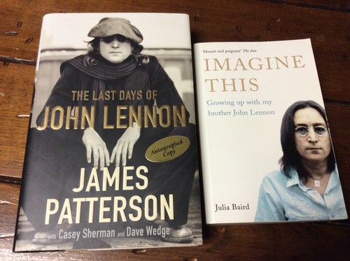 Signed john lennon books - lennon,